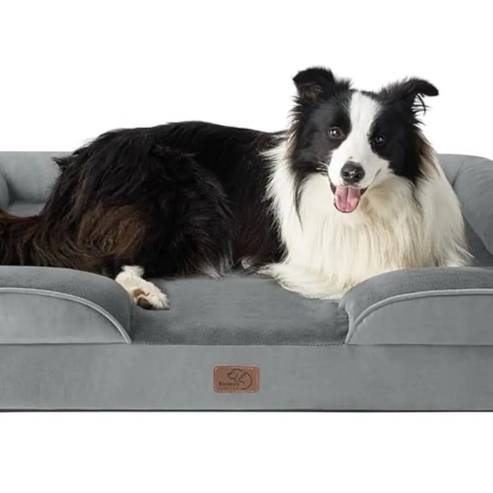 Bedsure Orthopedic Dog Bed for Large Dogs -